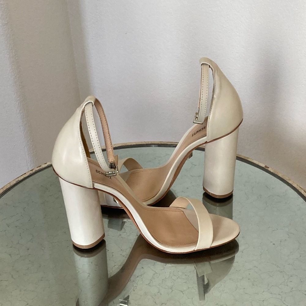 Schutz ankle strap heels